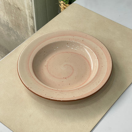 9 inch Deep plate ( Pink Colorline )