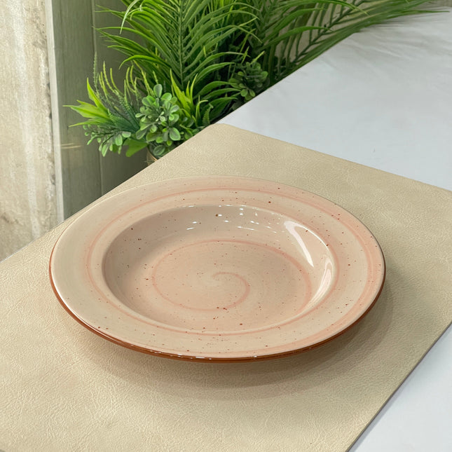 9 inch Deep plate ( Pink Colorline )