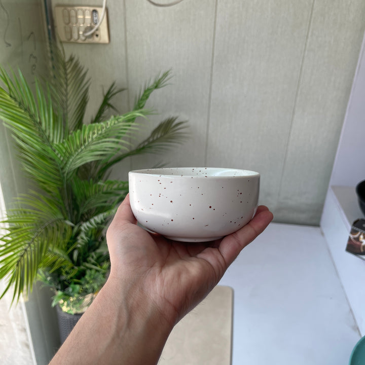 Leftover 4.5 inch Single Serving Bowl ( Snow Cocoa )