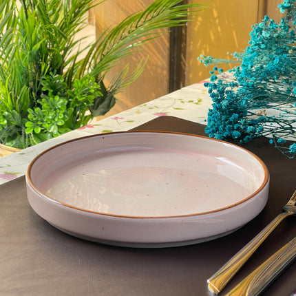 8 inch Classic Plate ( Pink Colorline )