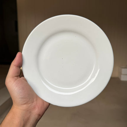 Leftover 8 inch flat plate ( Glossy White )