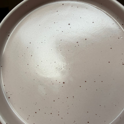 Leftover 8 inch Classic Plate ( Old Rose Matte )