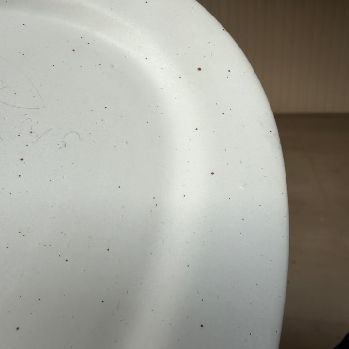 leftover 11 inch Rice Dish with Rim ( Snow Cocoa )