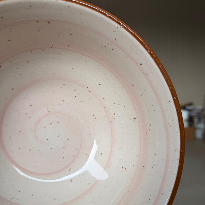 Leftover 8 inch Round Bowl ( Rosewater )