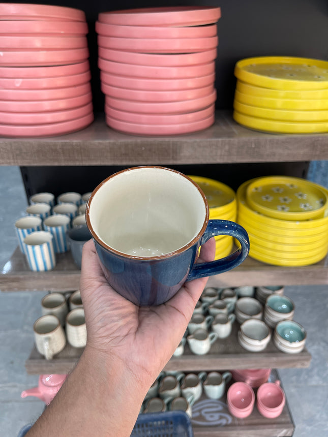 Leftover 005 Mug ( Cobalt Blue Colorline ) ( 350 ml )