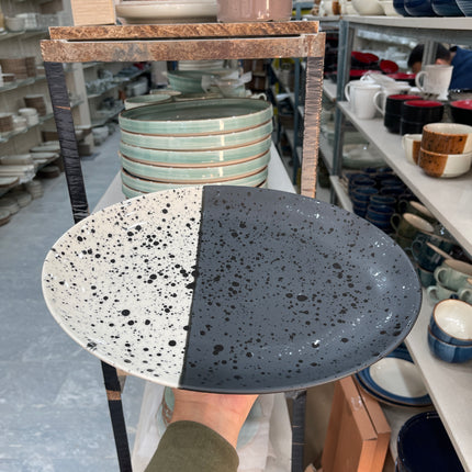 Leftover 13 inch Rimless Rice Dish ( Eclipse )