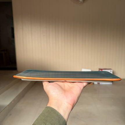 Leftover 12"x5" Flat Serving Platter ( Peacock Green Colorline )