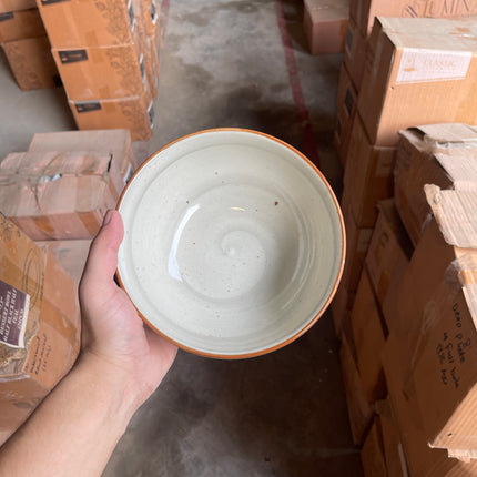 Leftover 7" Round Bowl ( Grey Colorline )