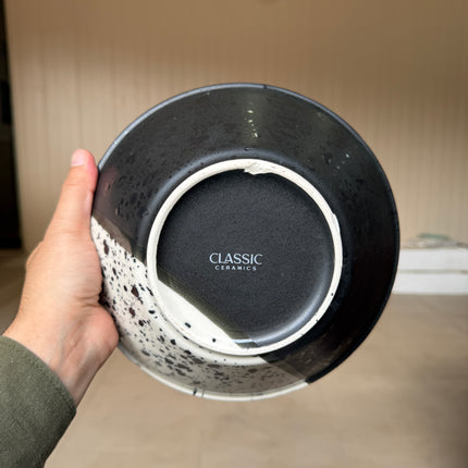 Leftover 9 inch V Shaped Bowl ( Eclipse )