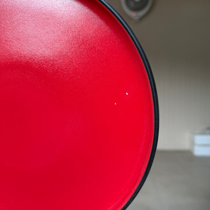 leftover 10 inch classic plate ( Midnight Ruby )