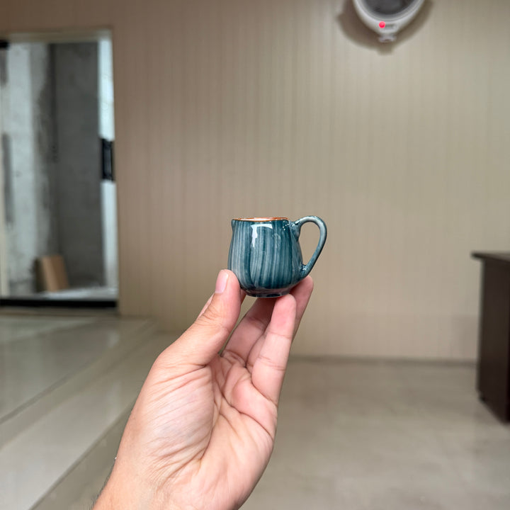Leftover Extra Small Creamer ( Peacock Green Colorline ) ( Set of 4 )