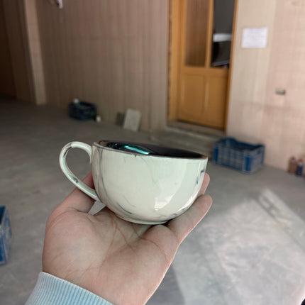 Leftover WM Cup ( Black Marble ) ( 220 ml )