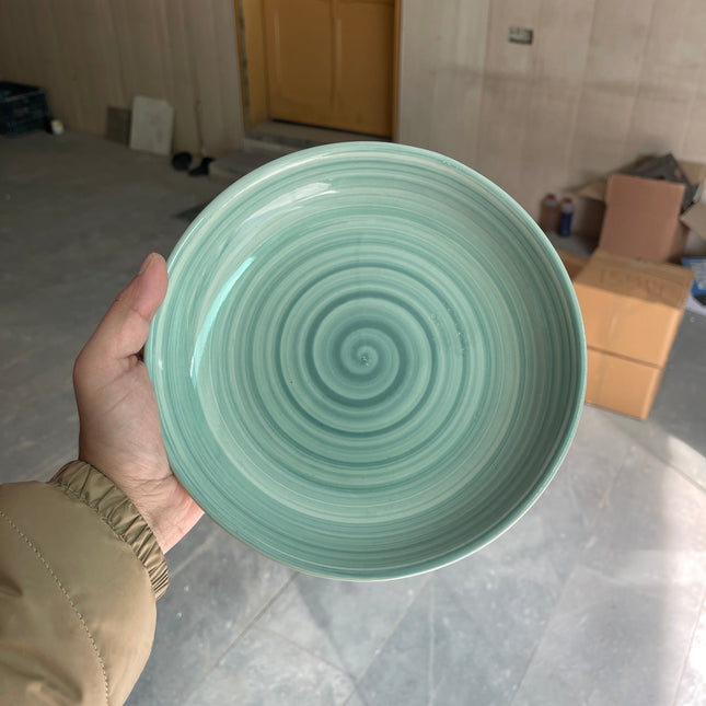 Leftover 8.5 inch Entree Bowl ( Teal Colorline )
