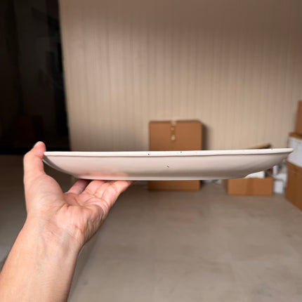 Leftover 13 inch Rimless Rice Dish ( Dune )