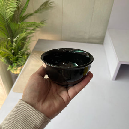 Leftover 4.5 inch raita bowl ( Glossy Black )