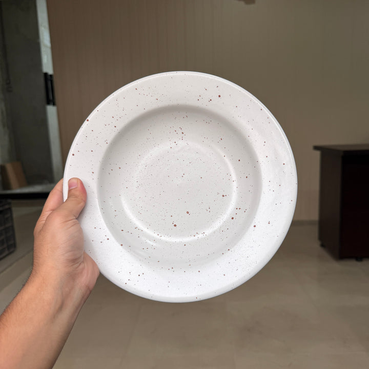 Leftover 10 inch Deep plate ( Snow Cocoa )