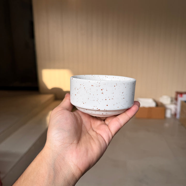 Leftover 4 inch soup Bowl ( Snow Cocoa )