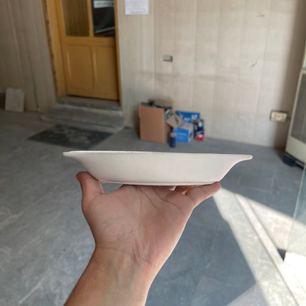 Leftover Pasta dish Small 7.8"x 4.3" ( Snow Cocoa )