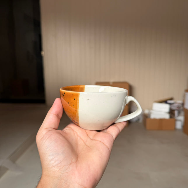 Leftover D Handle Coffee Cup Small ( Sandstorm Series ) ( 220 ml )
