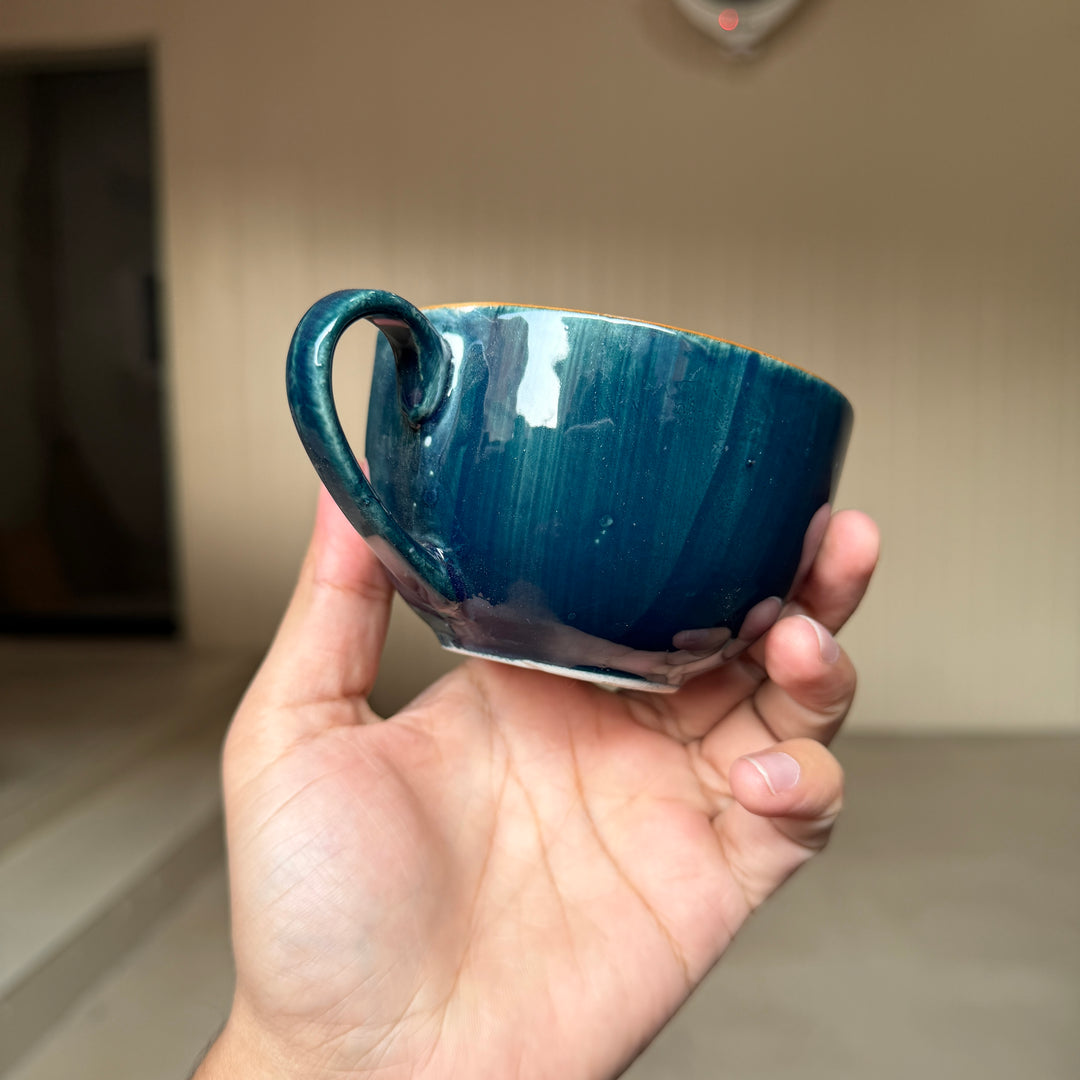 Leftover WM Cup ( Peacock Green Colorline ) ( 220 ml )