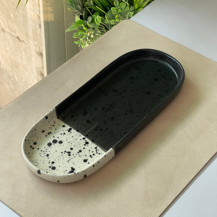 NV Oval Small Platter 12"x4.8" ( Eclipse )