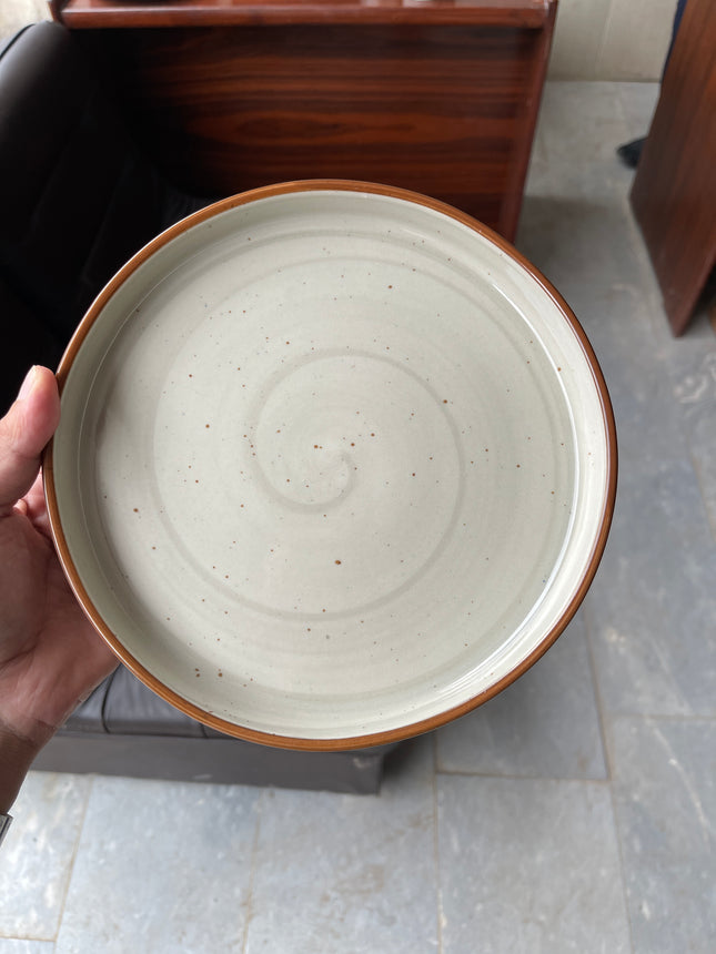 Leftover 8 inch Classic Plate ( Grey Colorline )