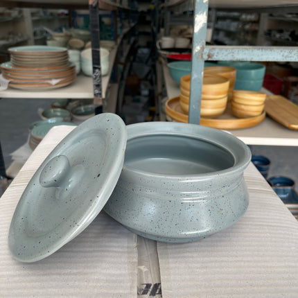 Leftover 6.5 inch Handi ( Grey Matte with Black Specks )