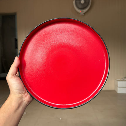 leftover 10 inch classic plate ( Midnight Ruby )