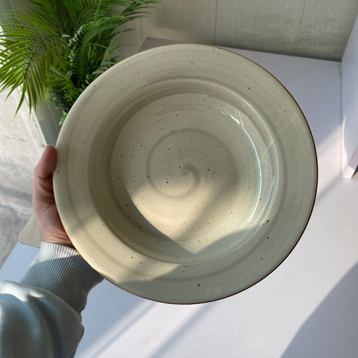 Leftover 10 inch Deep plate ( Ash )