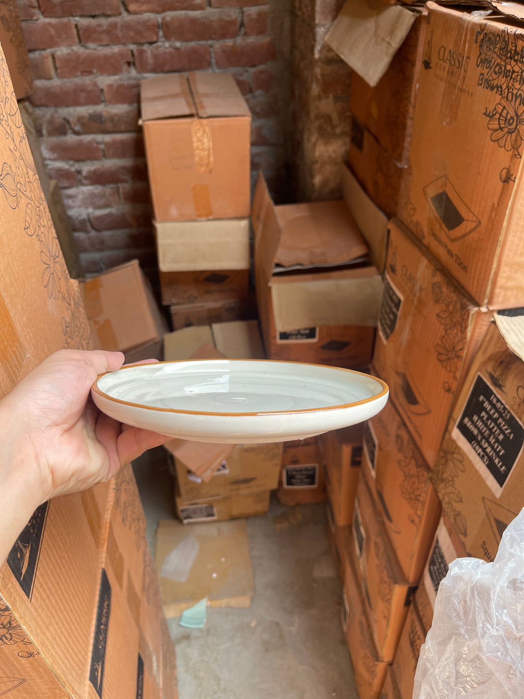 Leftover 8 inch Lite Classic Plate ( Ash )