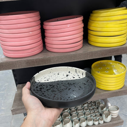 Leftover 8 inch Deep Classic Plate ( Eclipse )