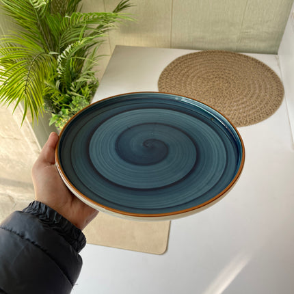 Leftover 10 inch Lite Classic Plate ( Cobalt Blue Colorline )