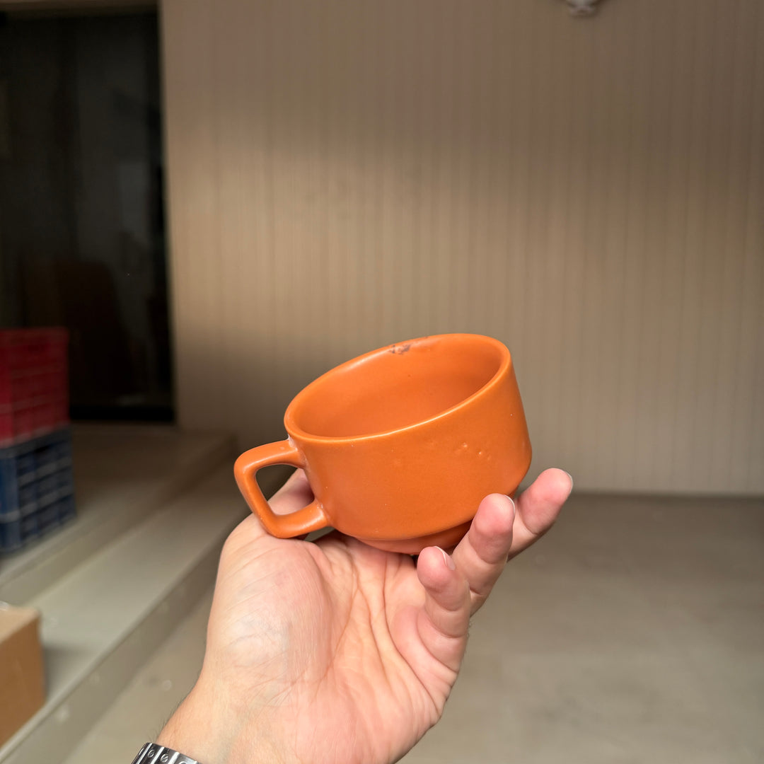 Leftover NH Cup ( Terracotta Matte ) ( 200 ml ) ( Set of 6 )