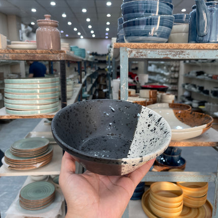 Leftover 7 inch V Shaped Bowl ( Eclipse )