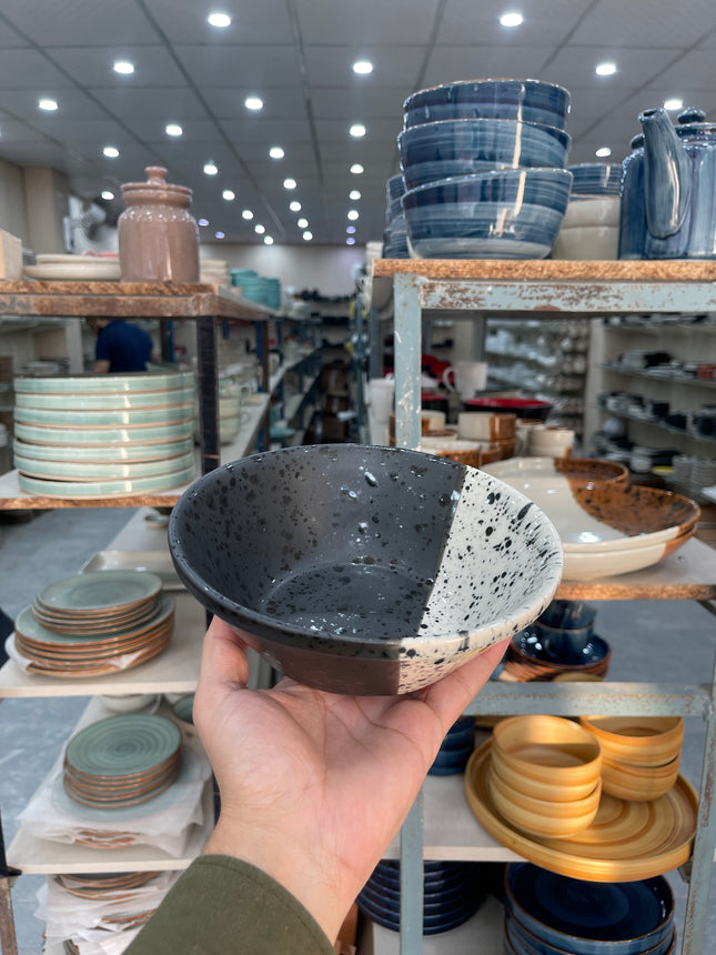 Leftover 7 inch V Shaped Bowl ( Eclipse )
