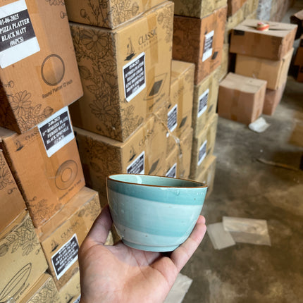 Leftover 4.5" NV Bowl ( Teal Colorline )