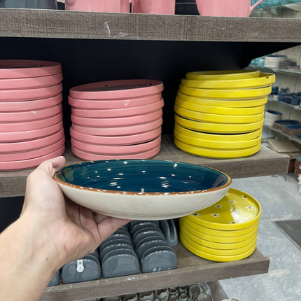 Leftover 8.5 inch Entree Bowl ( Peacock Green Colorline )