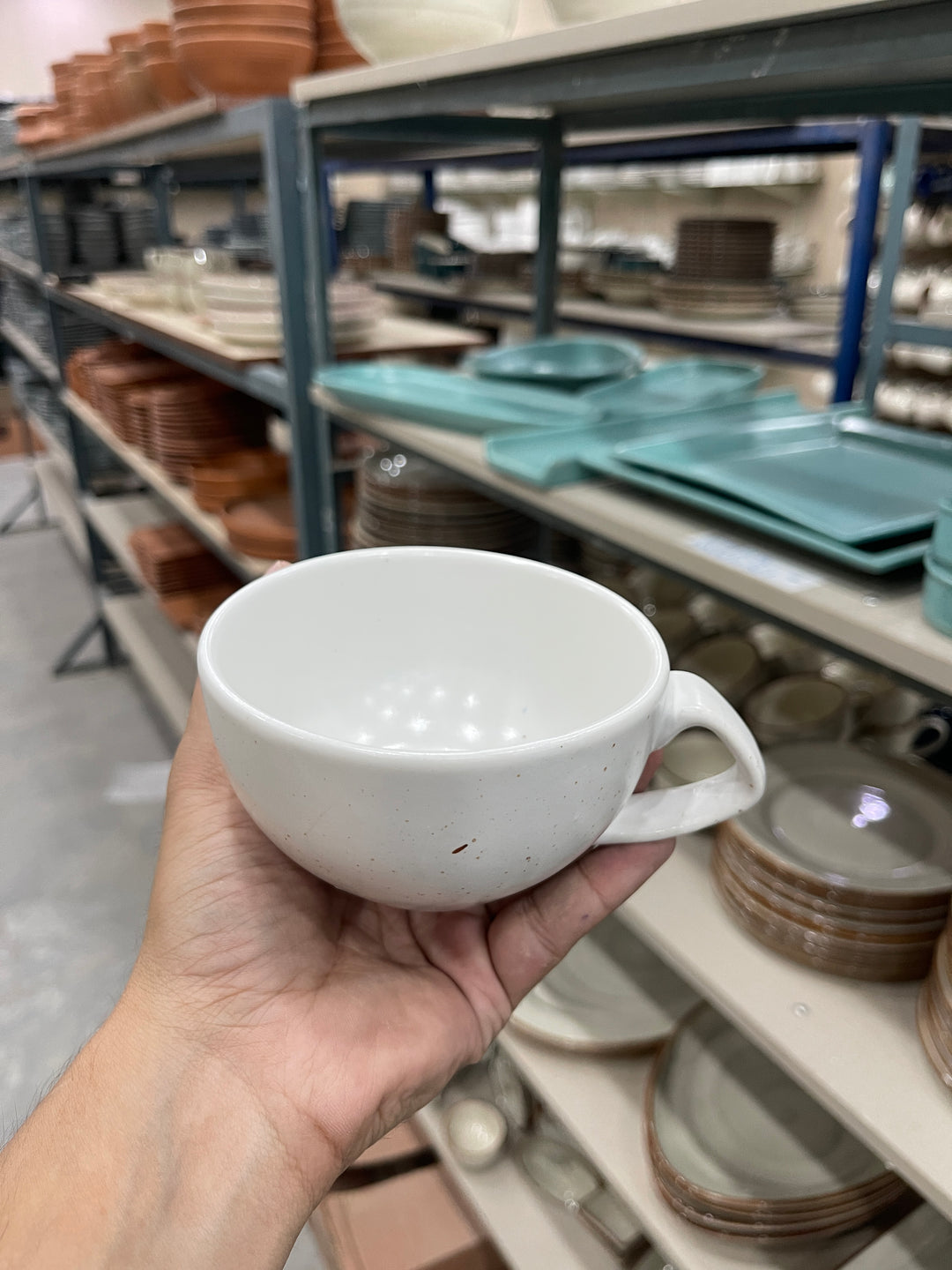 Leftover D Handle Coffee Cup Small ( Snow Cocoa ) ( 220 ml )