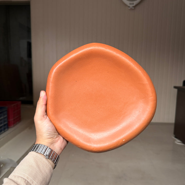 Leftover Aura Plate ( Terracotta matte )