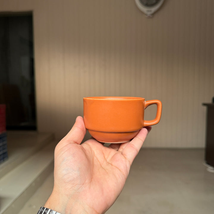 Leftover NH Cup ( Terracotta Matte ) ( 200 ml ) ( Set of 6 )