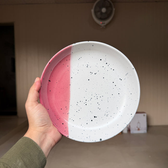 Leftover 8.5 inch Entree Bowl ( Rose Accent )