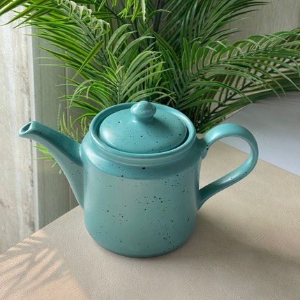 RK Tea Pot ( Firozi Matte with black specks ) ( 1000 ml )