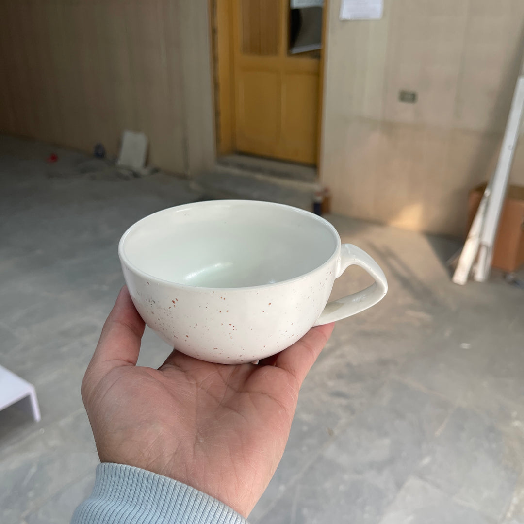 Leftover D Handle Coffee Cup Large ( Snow Cocoa ) ( 330 ml )