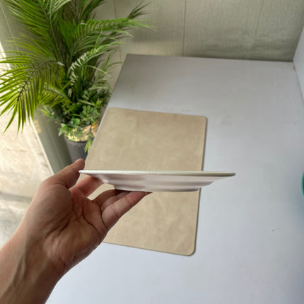 Leftover 7 inch flat plate ( Snow Cocoa )