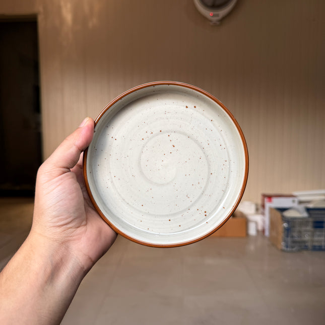 Leftover 6 inch Classic Plate ( Ash )