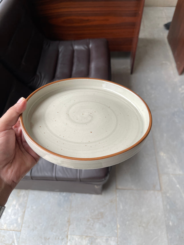 Leftover 8 inch Classic Plate ( Grey Colorline )
