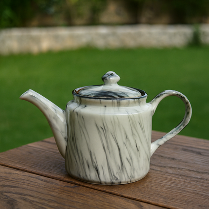 RK Tea Pot ( Black Marble ) ( 1000 ml )