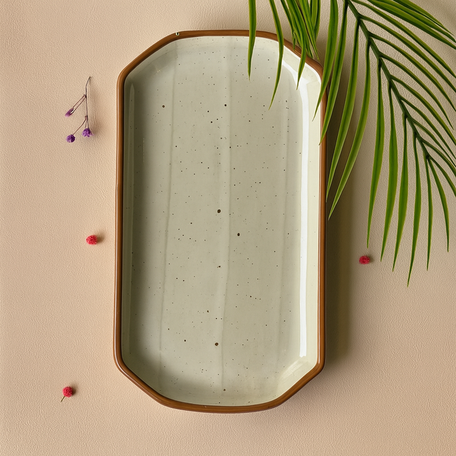 11.5"x6" YM Rectangular Platter ( Ash )