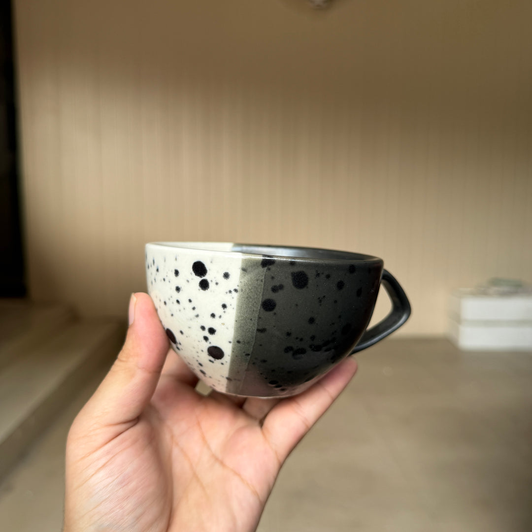 Leftover D Handle Coffee Cup Large ( Eclipse ) ( 330 ml )