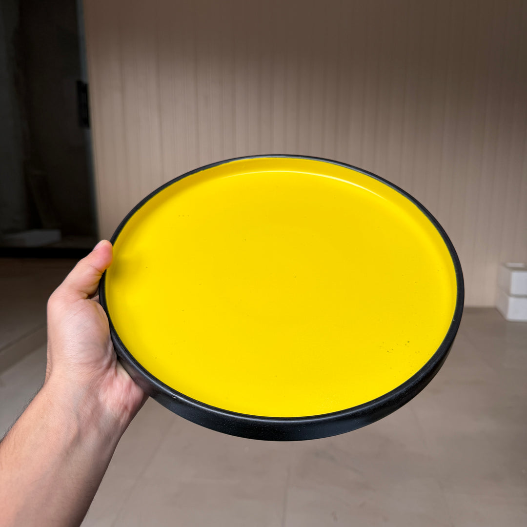 leftover 10 inch classic plate ( Midnight Sun )